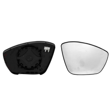 Acceder a la pieza Cristal + soporte retrovisor derecho, convexo, térmico Acceder a la pieza Cristal + soporte retrovisor derecho, convexo, térmico