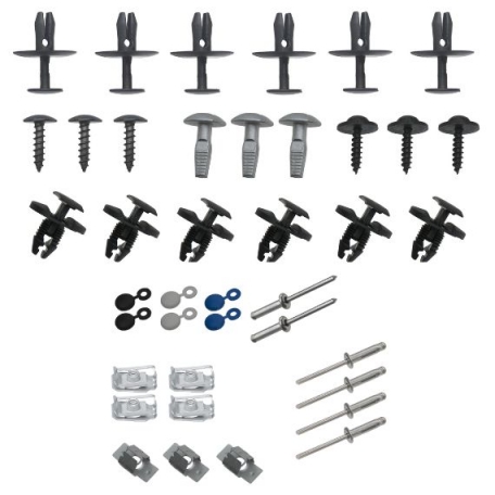 Acceder a la pieza Kit de fijaciones partial parachoques delantero 