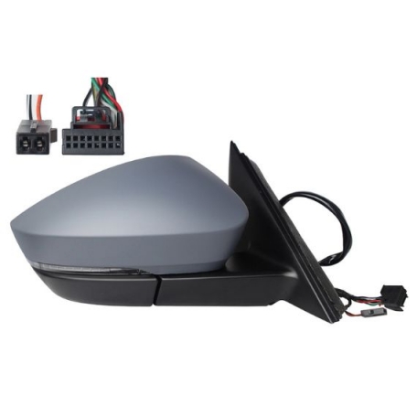 Acceder a la pieza Retrovisor eléctrico derecho, convexo, térmico, imprimado, abatible, con intermitente, cortesía, memoria, side (15 pines, 2 pines) Acceder a la pieza Retrovisor eléctrico derecho, convexo, térmico, imprimado, abatible, con intermitente, cortesía, memoria, side (15 pines, 2 pines)