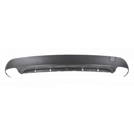 Acceder a la pieza Spoiler parachoques trasero negro con escape doble y tapa gancho (AMG)