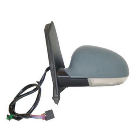 Acceder a la pieza Retrovisor izquierdo eléctrico, térmico, abatible, imprimado + piloto [Ángulo grande]