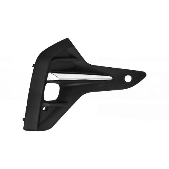 Acceder a la pieza Rejilla derecha parachoques delantero, negro, agujeros antinieblas, agujeros sensores