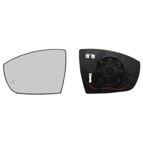 Acceder a la pieza Cristal + soporte retrovisor izquierdo, convexo, térmico, side Acceder a la pieza Cristal + soporte retrovisor izquierdo, convexo, térmico, side