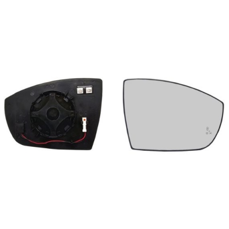 Acceder a la pieza Cristal + soporte retrovisor derecho, asférico, térmico, side Acceder a la pieza Cristal + soporte retrovisor derecho, asférico, térmico, side