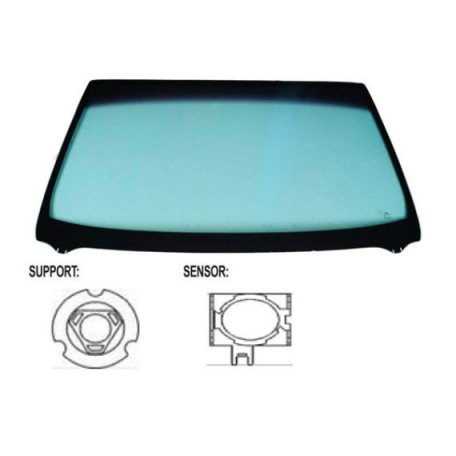 Acceder a la pieza Parabrisas verde, control solar, sensor lluvia/luz (4 puertas)