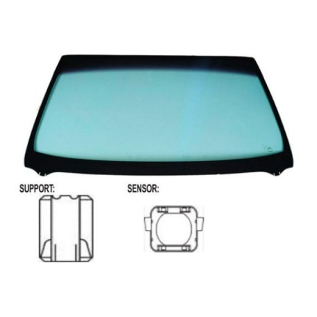 Acceder a la pieza Parabrisas verde, control solar