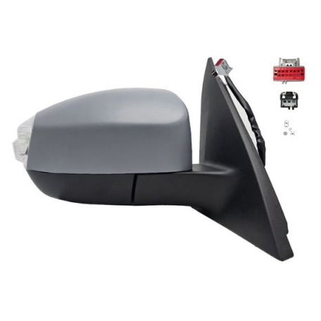 Acceder a la pieza Retrovisor eléctrico derecho, convexo, térmico, imprimado, abatible, con intermitente, cortesía, memoria, side (14 pines)