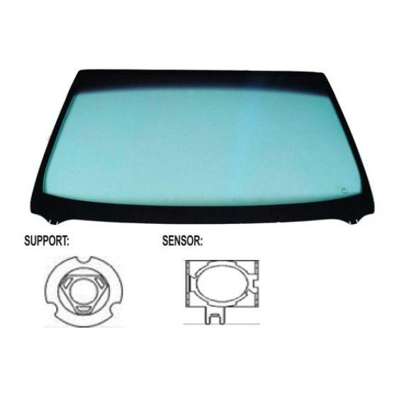 Acceder a la pieza Parabrisas verde, difuminado verde (4 puertas)