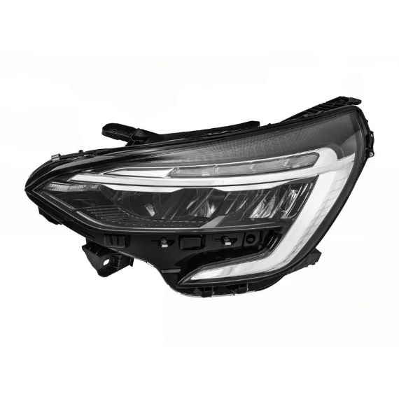 Acceder a la pieza Faro eléctrico izquierdo, borde cromado, LED