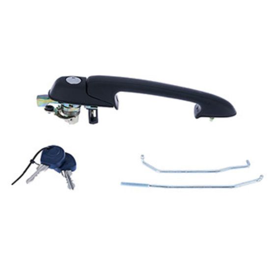 Acceder a la pieza Manilla delantera derecha, negra, con juego llaves