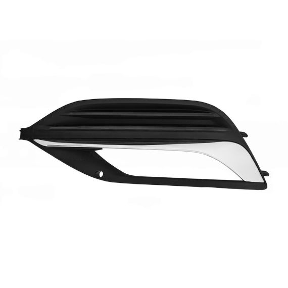 Rejilla izquierda parachoques delantero, negro, moldura cromada OPEL-INSIGNIA pour OPEL INSIGNIA  pour OPEL INSIGNIA