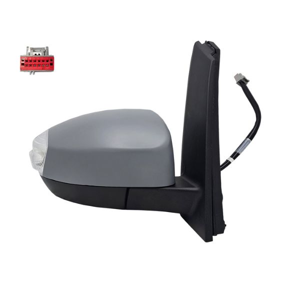 Acceder a la pieza Retrovisor eléctrico derecho, convexo, térmico, imprimado, abatible, con intermitente, sonda, cortesía (10 pines)