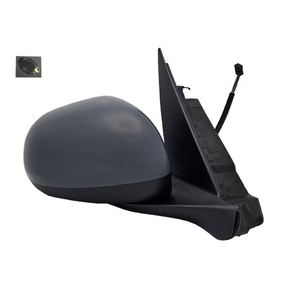 Acceder a la pieza Retrovisor eléctrico derecho, convexo, térmico, imprimado, abatible, sonda, cortesía (10 pines)