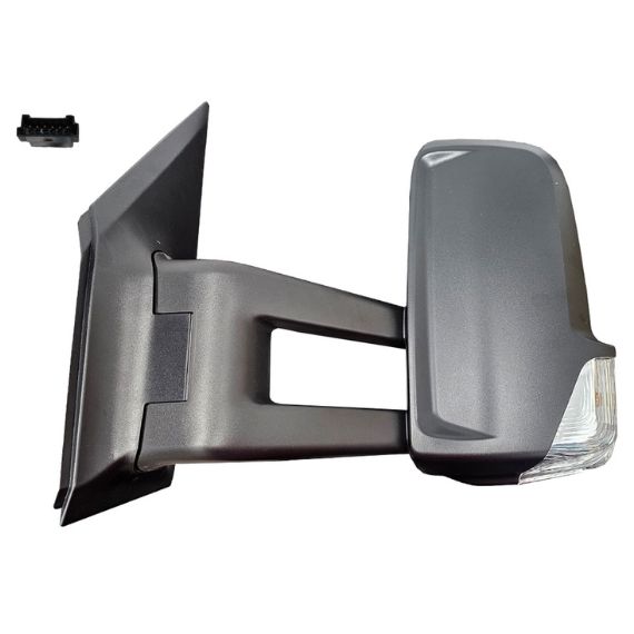 Retrovisor manual izquierdo, convexo, angulo muerto, con intermitente (2 pines) (Brazo medio) VOLKSWAGEN-CRAFTER pour VOLKSWAGEN CRAFTER  pour VOLKSWAGEN CRAFTER