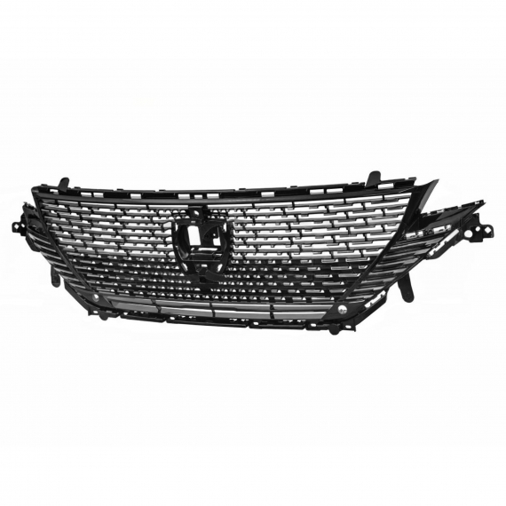 Acceder a la pieza Rejilla negra brillante, con insertos cromados, agujero cámara