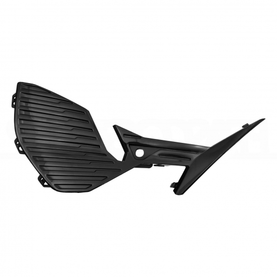 Acceder a la pieza Rejilla derecha parachoques delantero, negra brillante, con agujero sensor