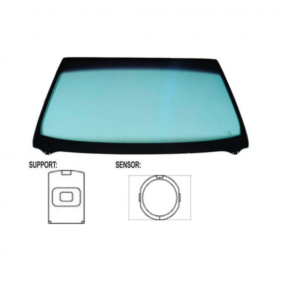 Acceder a la pieza Parabrisas verde, control solar, sensor lluvia/luz