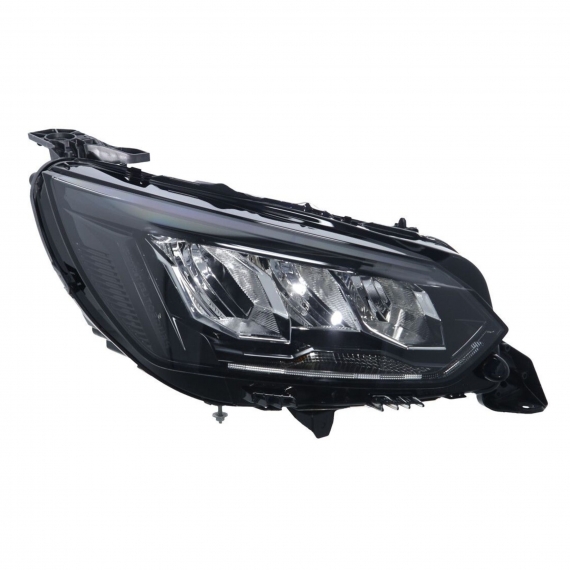Faro eléctrico derecho, LED (VALEO) ACCESSOIRES CAMION-GUARDABARROS, SOPORTES, CALZOS pour PEUGEOT 208  pour PEUGEOT 208