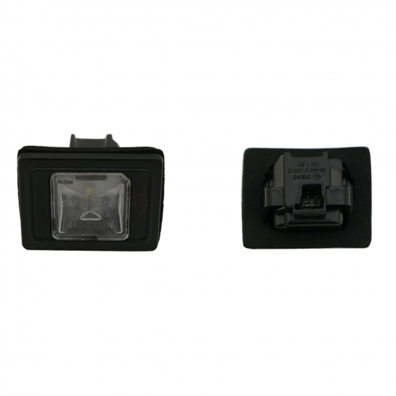 Acceder a la pieza Piloto de matrícula, LED