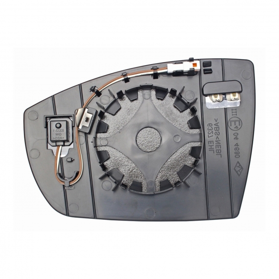 Acceder a la pieza Cristal + soporte retrovisor derecho, convexo, térmico, side