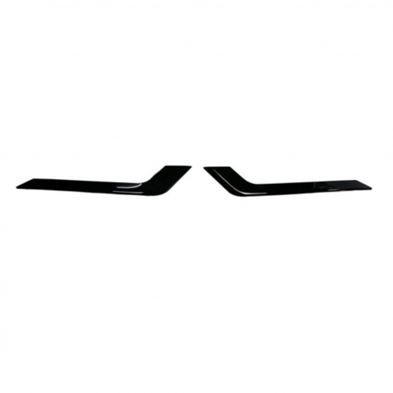 Acceder a la pieza Kit molduras parachoques trasero, negro brillante