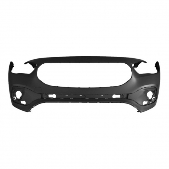 Parachoques delantero imprimado, 2 agujeros sensores ACCESSOIRES CAMION-GUARDABARROS, SOPORTES, CALZOS pour MERCEDES CLASE GLA  pour MERCEDES CLASE GLA