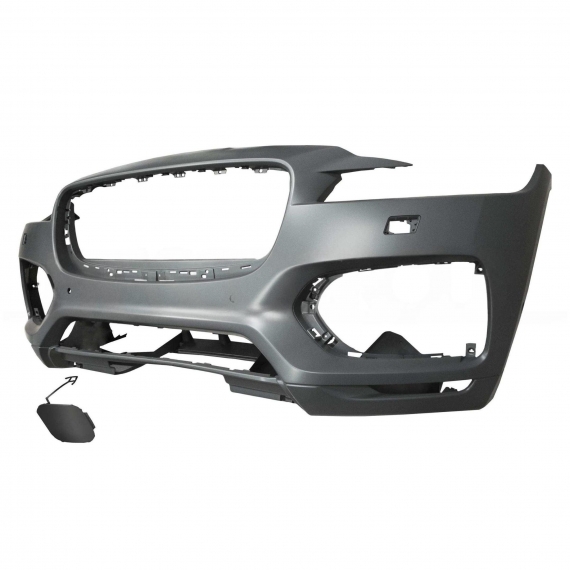 Parachoques delantero imprimado, con agujeros sensores y lava faros, park assist (Mod. R-Sport/S) JAGUAR-F-PACE pour JAGUAR F-PACE  pour JAGUAR F-PACE