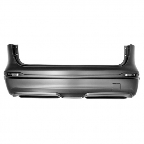 Acceder a la pieza Parachoques trasero imprimado, agujeros molduras