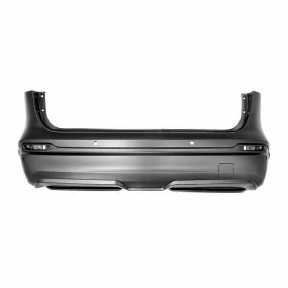 Acceder a la pieza Parachoques trasero imprimado, 4 orificios para sensores