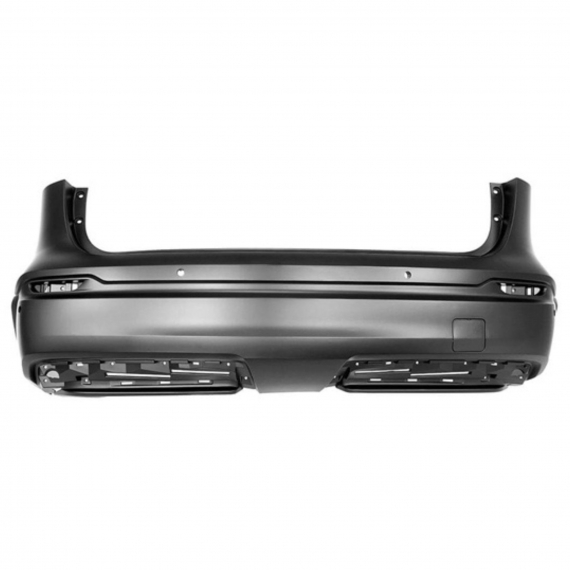 Acceder a la pieza Parachoques trasero imprimado, 4 agujeros sensores, agujeros molduras