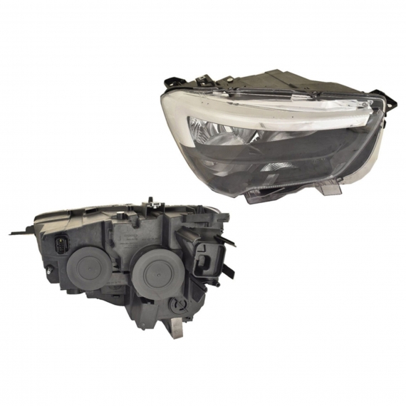 Acceder a la pieza Faro manual y eléctrico derecho, H1+H7 (Motor)