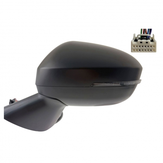 Acceder a la pieza Retrovisor eléctrico izquierdo, convexo, térmico, imprimado, abatible, con intermitente (8 pines)