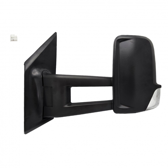 Acceder a la pieza Retrovisor manual izquierdo, convexo, con intermitente (2 pines) (Brazo largo)