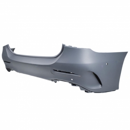 Acceder a la pieza Parachoques trasero imprimado con tapa gancho, con agujeros sensores, park assist (Mod AMG) 