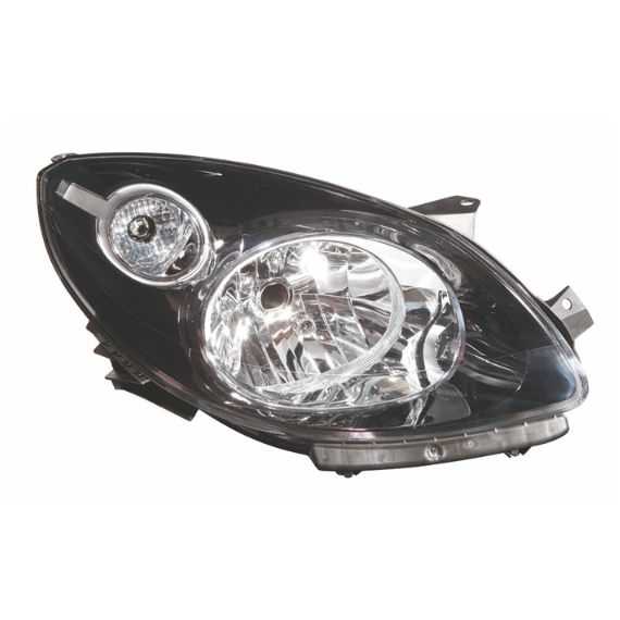 Acceder a la pieza Faro eléctrico derecho, negro, H4