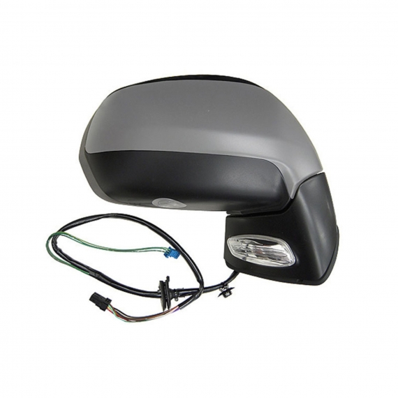 Acceder a la pieza Retrovisor eléctrico derecho, imprimado, convexo, térmico, con intermitente, sonda, cortesía (9 pines)