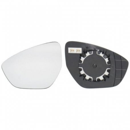 Acceder a la pieza Cristal + soporte retrovisor izquierdo, convexo, térmico (2 pines)