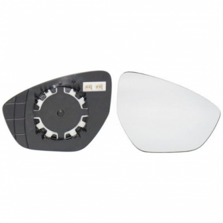 Acceder a la pieza Cristal + soporte retrovisor derecho, convexo, térmico (2 pines)