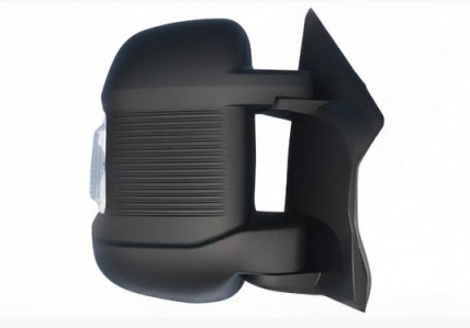 Acceder a la pieza Retrovisor electrico derecho, convexo, calefactado, con intermitente, grabado, alerta ángulo muerto y abatimiento eléctrico. Brazo corto