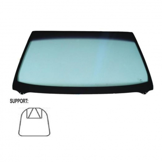 Acceder a la pieza Parabrisas verde difuminado azul, con control solar, con base espejo  